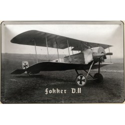 Fokker D.II - Blechschild...