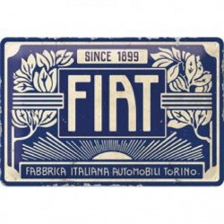 Fiat Since 1899 Blechschild 30 x 20 cm