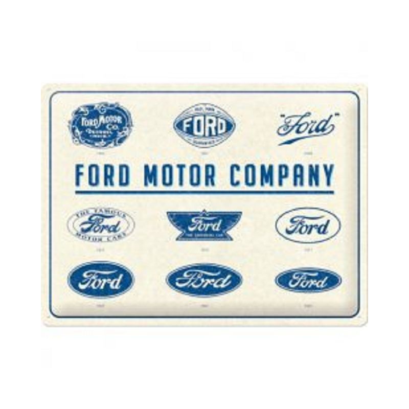 Ford Motor Company Logo - Blechschild 40 x 30 cm