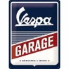 Vespa Garage - Blechschild 40 x 30 cm