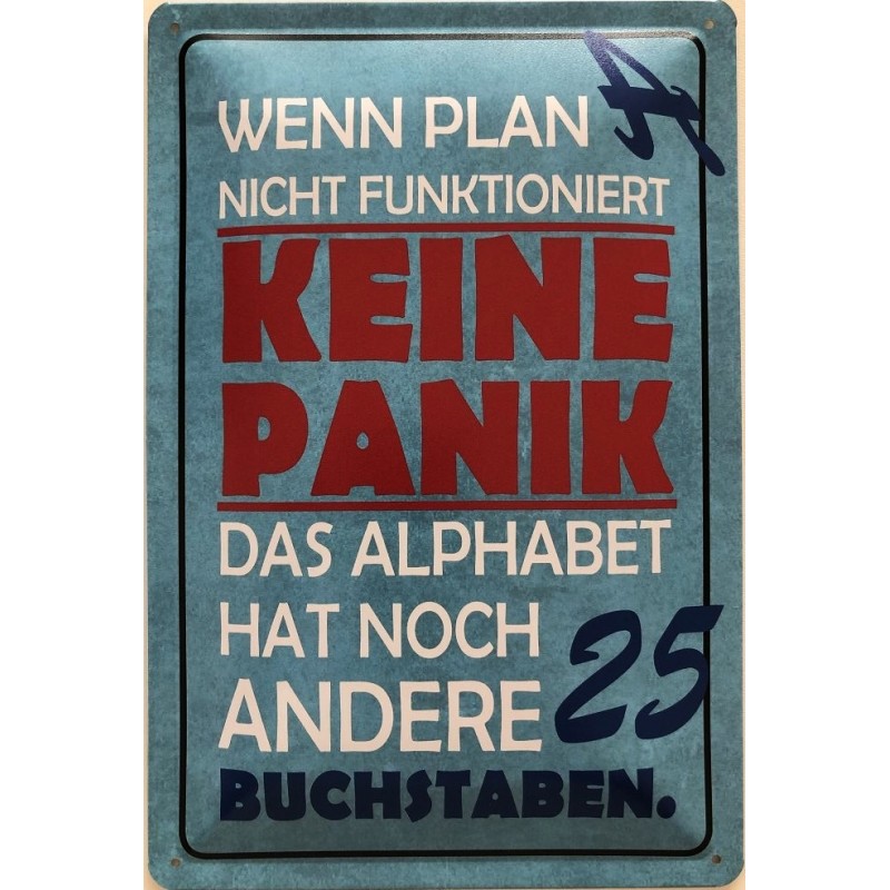 Wenn Plan A nicht funtioniert Keine Panik Das Alphabet hat noch 25