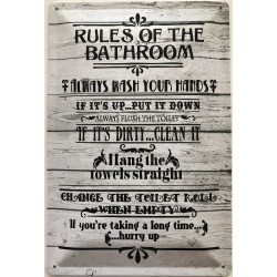 Rules of the Bathroom -...