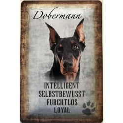 Dobermann Hund -...