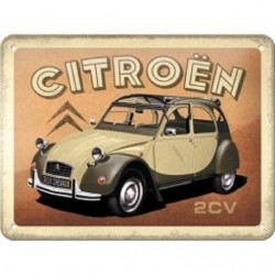 Citroen 2CV - Blechschild...