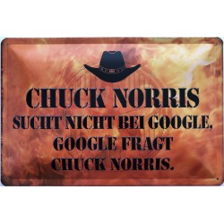 Chuck Norris sucht nicht...