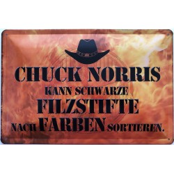Chuck Norris kann schwarze...