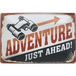 Adventure just ahead -...