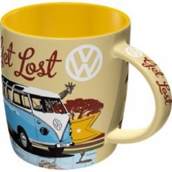 VW Bulli T1 Get Lost Vintage Kaffeetasse