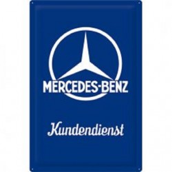 Mercedes Benz Kundendienst - Blechschild 60 x 40 cm
