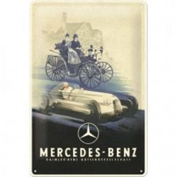 Mercedes Benz - Silver Arrow - Blechschild 30 x 20 cm