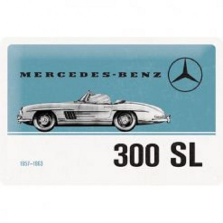 Mercedes Benz - 300 SL - Blechschild 30 x 20 cm