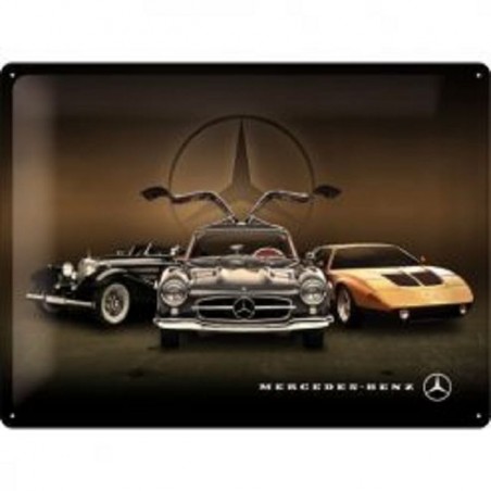 Mercedes Benz - Highlights - Blechschild 40 x 30 cm