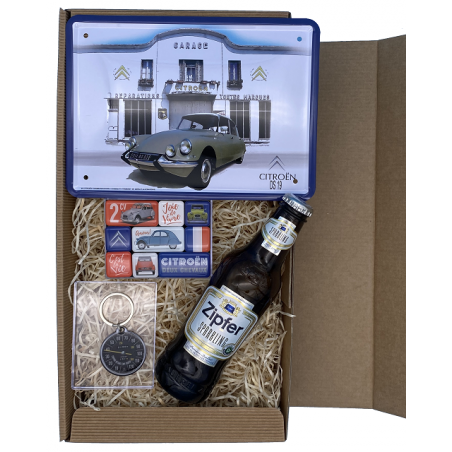 Citroen Service Garage - Bier - Geschenkbox 1 Small