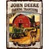 John Deere - Farming Traditions - Blechschild 40 x 30 cm