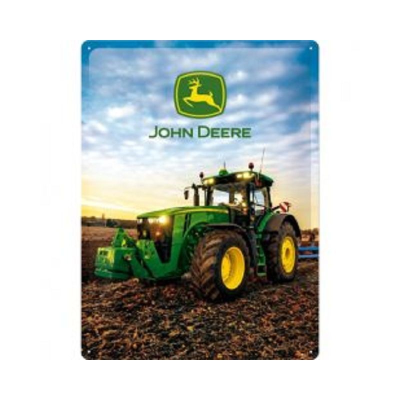 John Deere - Traktor - Blechschild 40 x 30 cm