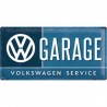 VW Garage - Blechschild 25 x 50 cm