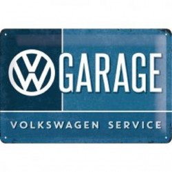 VW - Garage - Blechschild 40 x 30 cm