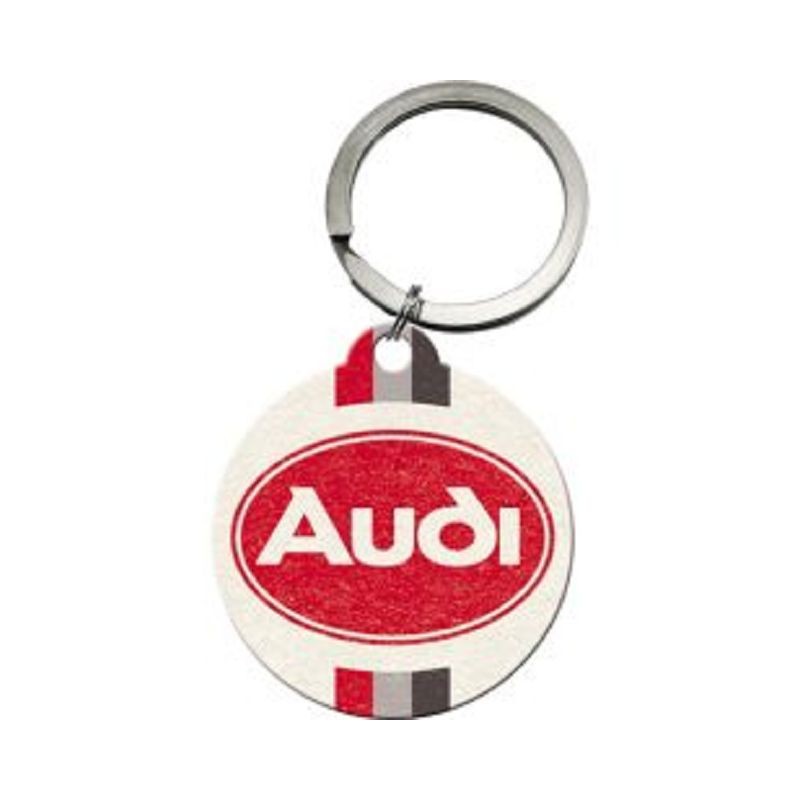 Audi Logo - Schlüsselanhänger rund