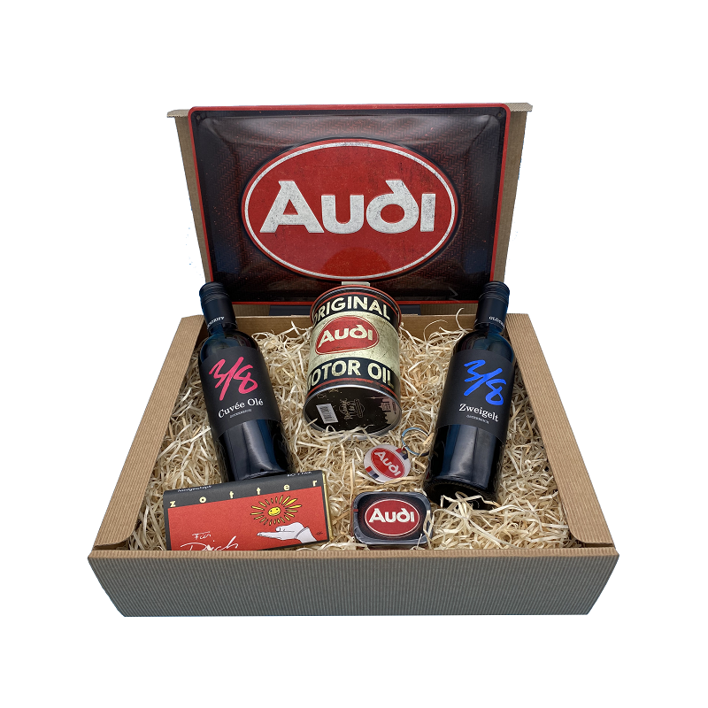 Audi - Wein - Geschenkbox Large