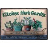 Kitchen Herb Garden - Blechschild 30 x 20 cm