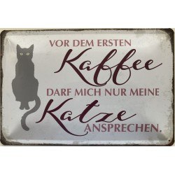 Katzen Personal Lover Schild Tolles Geschenk 25.4cmx12.7cm Hunde Haben Owners
