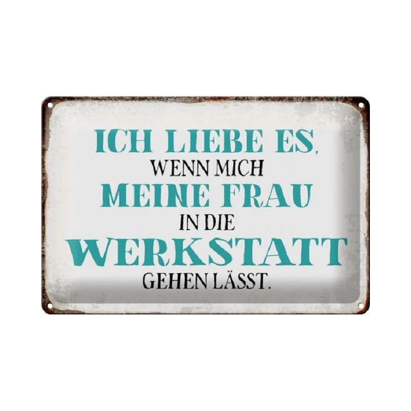 Lohnt Es Sich Wenn Meine Frau Arbeitet Ich liebe es, wenn mich meine Frau in die Werkstatt gehen lässt