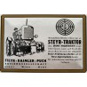 Steyr Traktoren Reihe und des Steyr Agrarsystem - Blechschild 30 x 20 cm